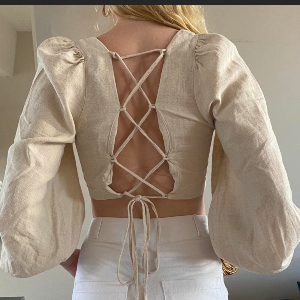 Zara Boho Chic Top